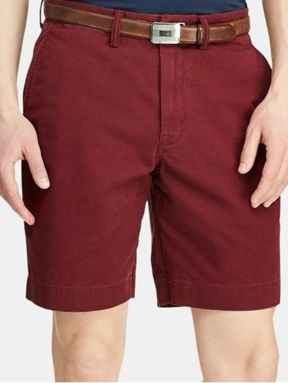 Banana Republic Men’s Emerson Maroon Chino Shorts Size 31